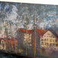 Antique Danish Pastel Drawing Edvard Saltoft 20th Century Copenhagen Vintage Art