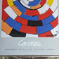 Alexander Calder Spiral Art Exhibition Poster Vintage 20th Century American