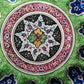 Persian 1900s Minakari Enamel on Copper Qajar Dynasty Antique Plate Dish