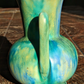 Vintage England Ceramic Empire Ware Art Deco Drip Marble Glaze Art Pottery Vase