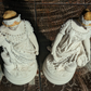 Rare Pair Victorian Parian Ware Classical Figures 19th Century Porcelain Antique