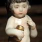 Rare 18th Century Chelsea Porcelain Dolphin Cherub Georgian Scent Perfume Bottle