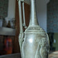 Antique Neoclassical Grecian Grand Tour Iron / Spelter Metal Ewer Jug Amphora