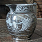 Georgian c1810 Silver Lustre Staffordshire Pearlware Antique Pottery Ceramic Jug