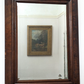 Early 19th Century English Mahogany Bevelled Wall Mirror Antique Glass 81.5 x 60