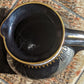 Rare 19th Century Wedgwood Black Jackfield Redware Ceramic Jug Victorian Antique