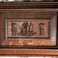 18th Century Carved Oak Panel Eagle St Andrews Church Penrith Georgian Antique