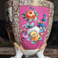 19th Century German Dresden Porcelain Paw Feet Serpent Handle Tea Cup & Saucer