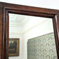 Early 19th Century English Mahogany Bevelled Wall Mirror Antique Glass 81.5 x 60