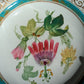 19th Century Copeland Hand Painted Botanical Flower Tazza Centrepiece Compote