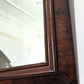 Early 19th Century English Mahogany Bevelled Wall Mirror Antique Glass 81.5 x 60