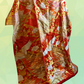 Vintage Embroidered Japanese Silk Uchikake Kimono Wedding Robe Hou-ou Phoenix