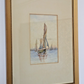 19th 20th Century Nautical Martime Sailing Ships Watercolour Painting Art Signed