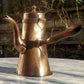 18th Century English Georgian Seamed Copper Antique Chocolate Coffee Pot