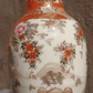 19th Century Antique Japanese Meiji Signed Kutani Tsukuru Quail Vase - 20.5 cm
