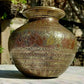 18th Century Indian Brass & Copper Ganga Jamuna Lota Holy Water Pot Vase