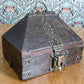 19th Century Indian Nettur Petti Jewellery Wedding Dowry Box Casket Antique Wood