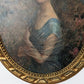 Giuseppe Duodo Italian 20th Century Woman Girl Portrait Oil Painting Art Antique