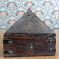 19th Century Indian Nettur Petti Jewellery Wedding Dowry Box Casket Antique Wood