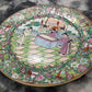20th Century Chinese Famille Rose Hand Enamelled Porcelain Plate 10.5"
