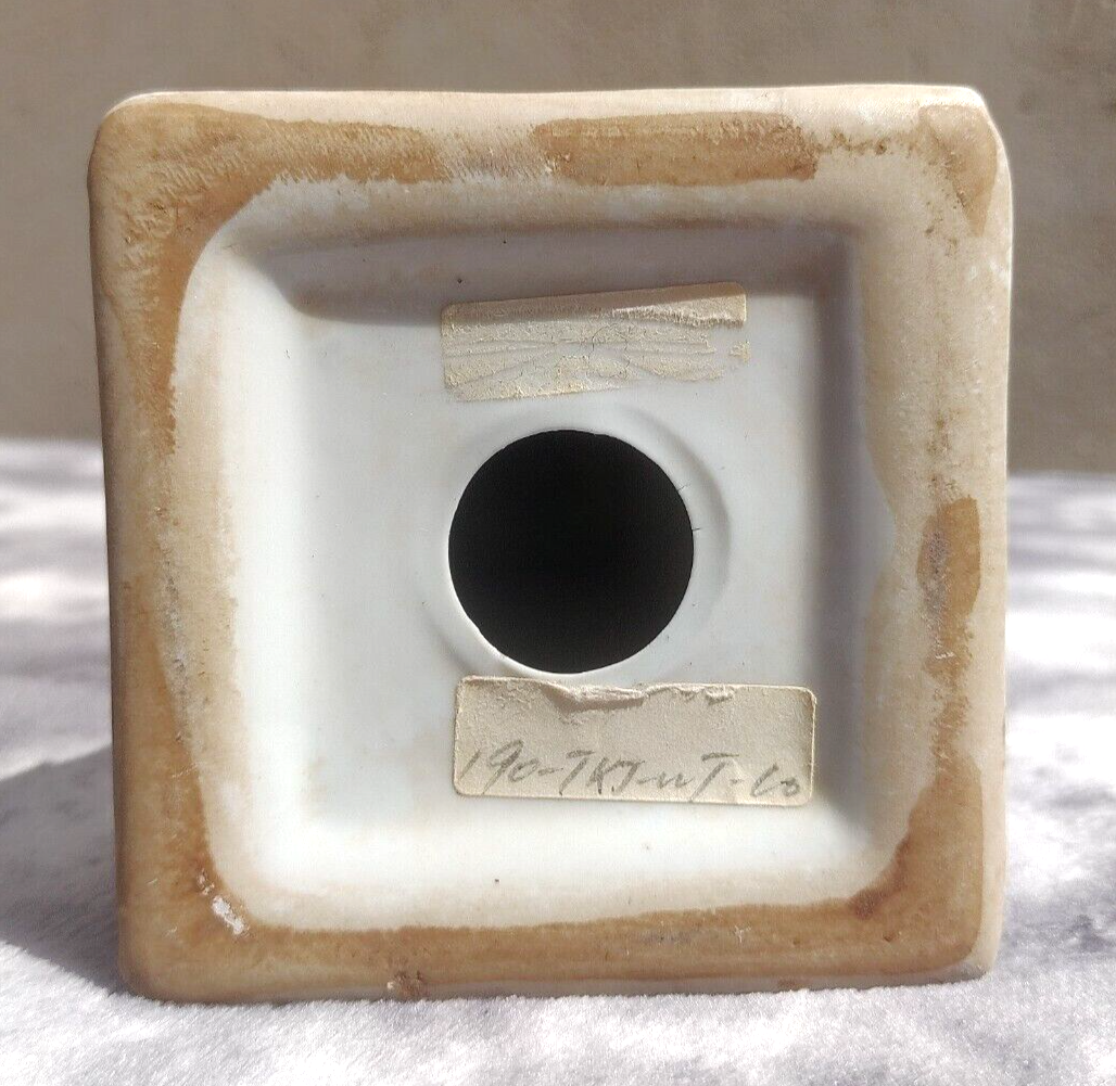 Japanese Imari Phoenix Ceramic Pottery Candlestick Holder 22 cm