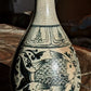 15th / 16th Century Vietnamese Annamese Blue & White Fish Vase Ceramic Porcelain