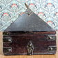 19th Century Indian Nettur Petti Jewellery Wedding Dowry Box Casket Antique Wood