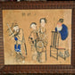 19th Century Chinese Qing Peking Opera Framed Watercolour & Ink Painting Guanyin