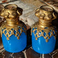 19th Century French Grand Tour Palais Royal Ormolu Glass Perfume Scent Bottles