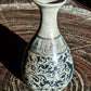 15th / 16th Century Vietnamese Annamese Blue & White Fish Vase Ceramic Porcelain