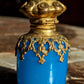 19th Century French Grand Tour Palais Royal Ormolu Glass Perfume Scent Bottles