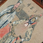 19th Century Chinese Qing Peking Opera Theatre Framed Watercolour & Ink Painting