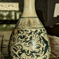 15th / 16th Century Vietnamese Annamese Blue & White Fish Vase Ceramic Porcelain