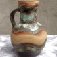 Large Mid Century West German Dumler Breiden Green Fat Lava Art Pottery Jug Vase - Tommy's Treasure
