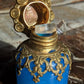 19th Century French Grand Tour Palais Royal Ormolu Glass Perfume Scent Bottles