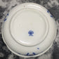 Rare Burgess and Leigh Middleport Briar Pattern Gilt Flow Blue Wash Bowl Basin Antique Edwardian Pottery Ceramic 42.5 cm