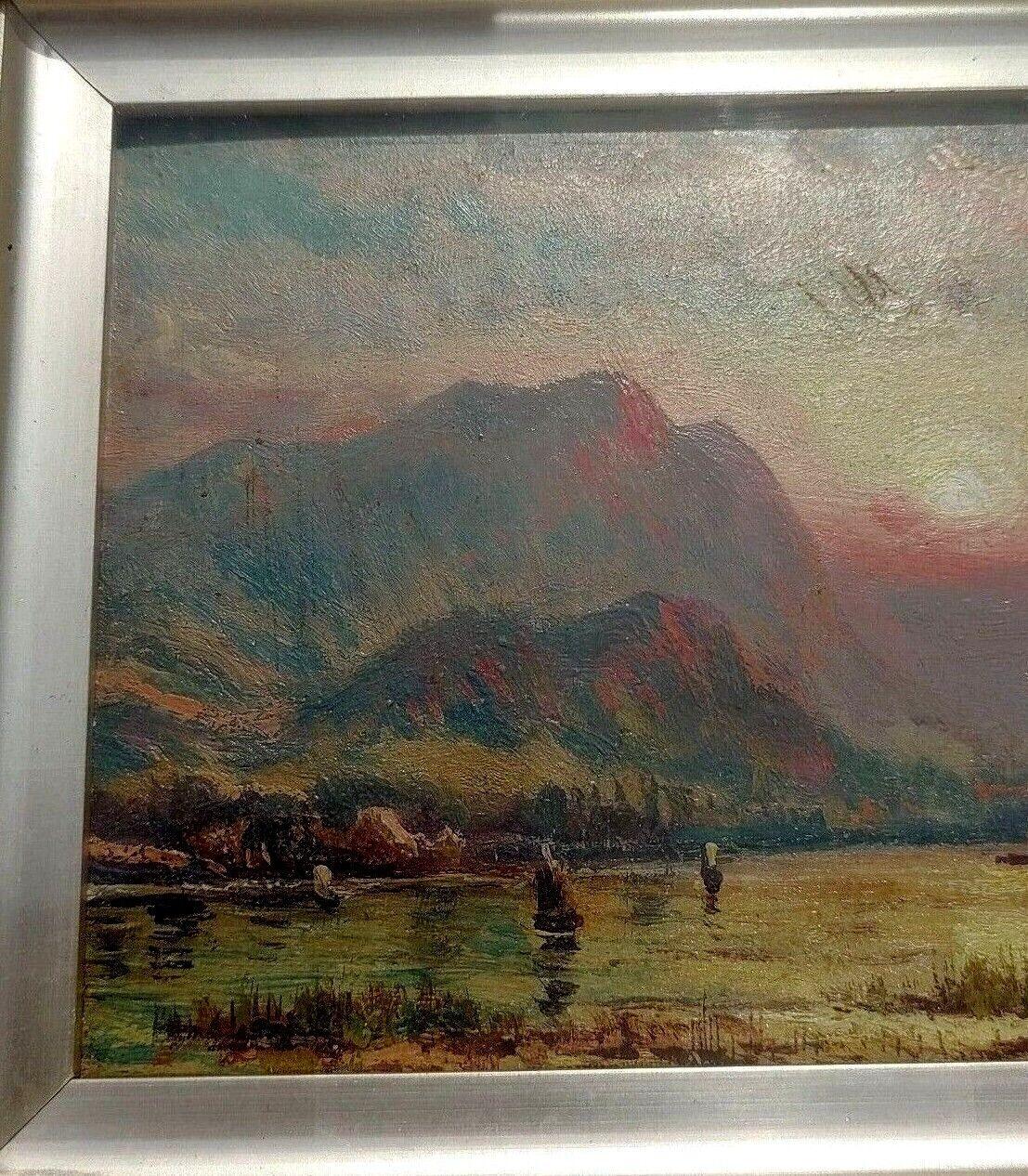 Pair of Duncan Fraser McLea (1841-1916) Oil Paintings Depicting Scottish Lochs & Castles - Tommy's Treasure