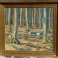 20th Century Mogens Andersen Impressionistic Danish Forest Woodland Oil Painting - Tommy's Treasure