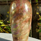 Antique Pair of Marble Glaze & Hand painted Gold Gilt Décor Ceramic Ovoid Vases - Tommy's Treasure