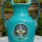 Austrian Bohemian Art Nouveau Ceramic Pottery Amphora Vase Julius Dressler - Tommy's Treasure