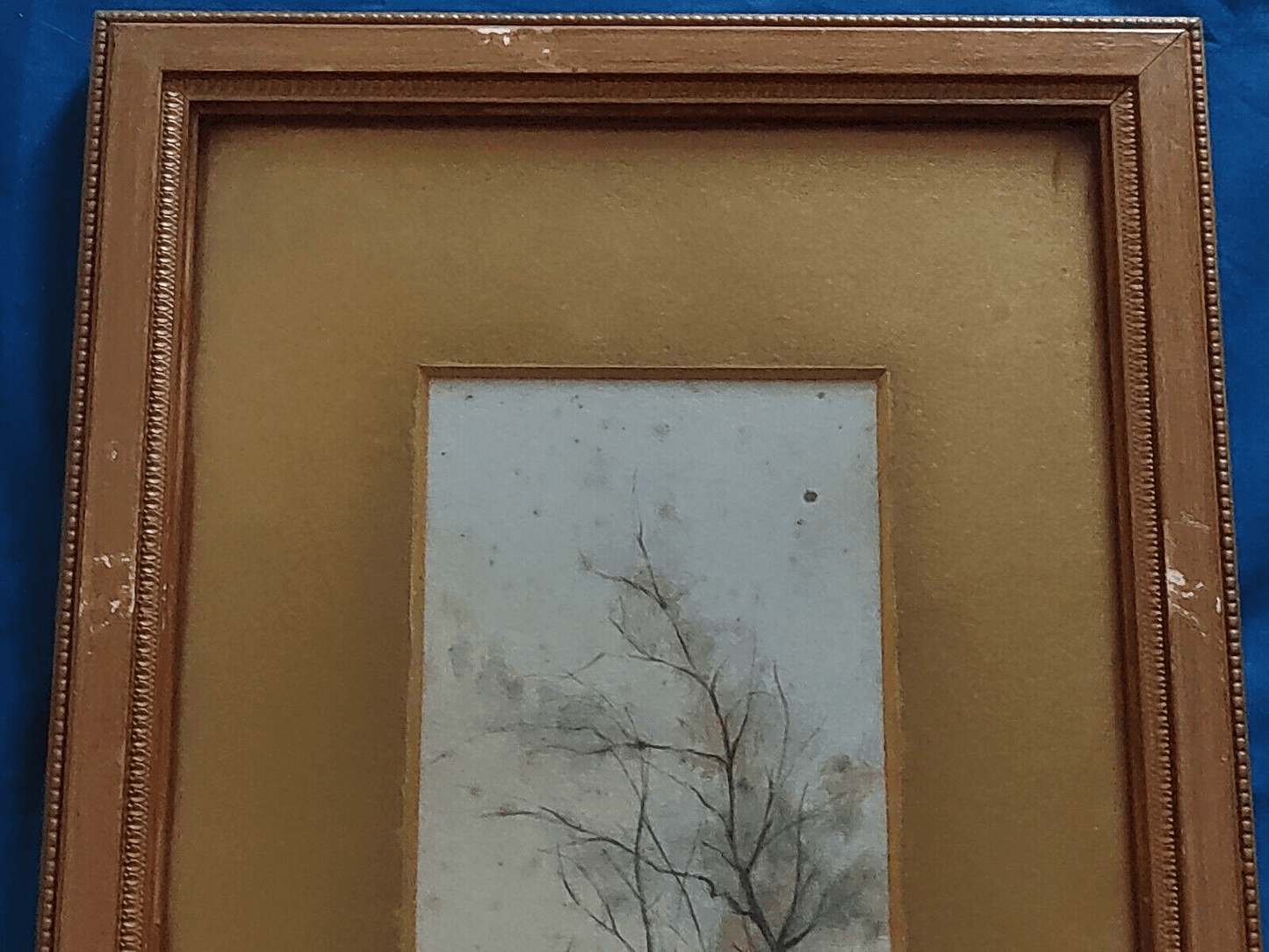 Antique Pair Signed Watercolour Forest Landscape Art Paintings Edwardian Frames - Tommy's Treasure