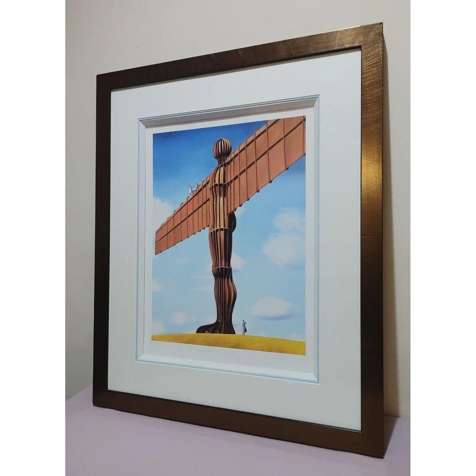 Sarah Jane Szikora - Angel of the North - Limited Edition Giclee Print 73/195 - Tommy's Treasure
