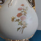 Antique Royal Worcester Twin Handled Ivory Vase Hand Gilded & Painted Porcelain - Tommy's Treasure