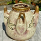 c.1900 Austrian Amphora Teplitz Pottery Enamelled Gull Vase Antique Art Nouveau - Tommy's Treasure