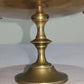19th Century Arts & Crafts Brass Enamelled Tazza Pedestal Compote Dish - Tommy's Treasure