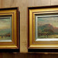 Pair of Duncan Fraser McLea (1841-1916) Oil Paintings Depicting Scottish Lochs & Castles - Tommy's Treasure