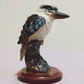 Vintage Australian Pottery Porcelain Perched Kookaburra Kingfisher Bird Figurine - Tommy's Treasure